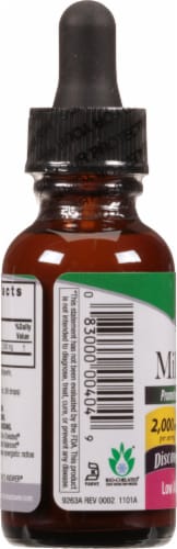 Nature's Answer Milk Thistle Herbal Supplement 2000mg Perspective: left