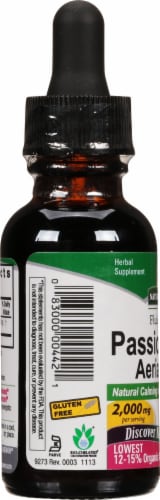 Nature's Answer Passionflower Herbal Supplement 2000mg Perspective: left