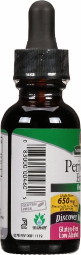 Nature's Answer Periwinkle Herbal Supplement 650mg Perspective: left