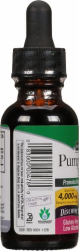 Nature's Answer Pumpkin Herbal Supplement 2000mg Perspective: left