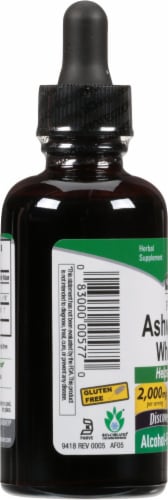 Nature's Answer Ashwagandha Herbal Supplement 2000mg Perspective: left