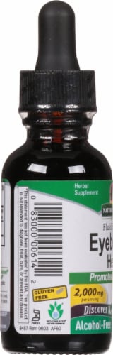 Nature's Answer Eyebright Extract 2000 mg Perspective: left