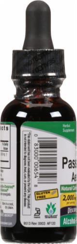 Nature's Answer Passionflower Herbal Supplement Perspective: left