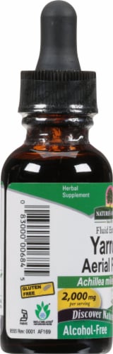 Nature's Answer Yarrow Herbal Supplement 2000mg Perspective: left