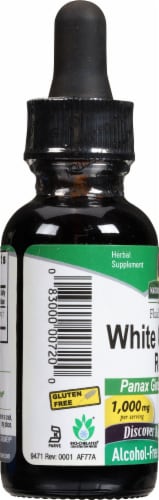 Nature's Answer Alcohol-Free White Ginseng Extract 1000mg Perspective: left