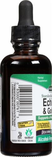 Nature's Answer Echinacea Goldenseal Herbal Supplement 1000mg Perspective: left