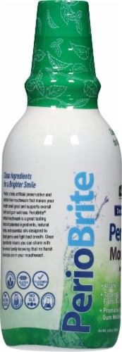 Nature's Answer® Perio Wash Cool Mint Mouthwash Perspective: left