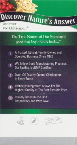 Nature's Answer® Adrenal Blend Vegetarian Capsules Perspective: left