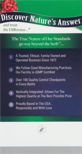 Nature's Answer Thyroid Blend Vegetarian Capsules Perspective: left