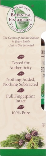 Nature's Answer® Cedarwood Essential Oil Perspective: left