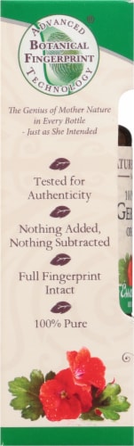 Nature's Answer® Geranium Essential Oil Perspective: left
