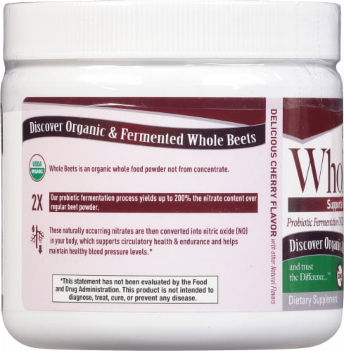 Nature's Answer Whole Beets Powder Perspective: left