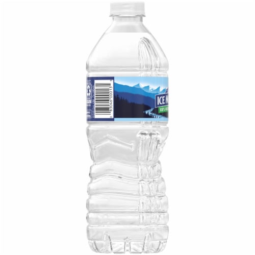 Ice Mountain® 100% Natural Spring Bottled Water Perspective: left