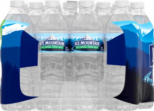 Ice Mountain Natural Spring Water Perspective: left