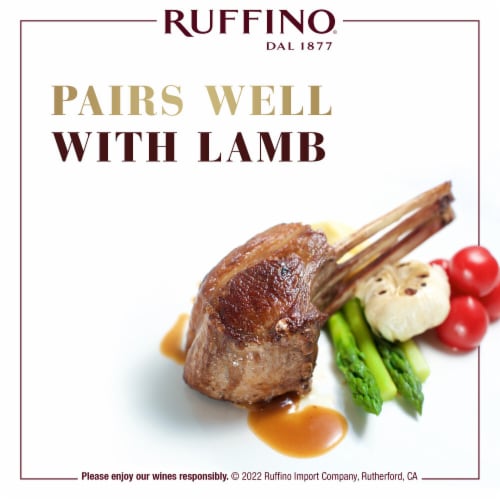 Ruffino Italian Greppone Mazzi Brunello Di Montalcino DOCG Sangiovese Grosso Red Wine Perspective: left