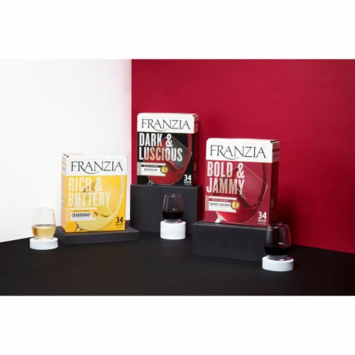 Franzia Bold Blends Bold & Jammy Cabernet Sauvignon Red Wine Perspective: left