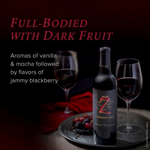 Seven Deadly Cabernet Sauvignon Perspective: left