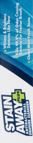Stain Away Plus Denture Cleanser Perspective: left
