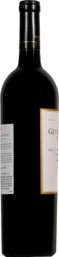 Geyser Peak Reserve Alexander Valley Cabernet Sauvignon Perspective: left