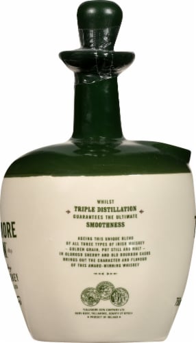 Tullamore D.E.W. Irish Whiskey Crock Perspective: left