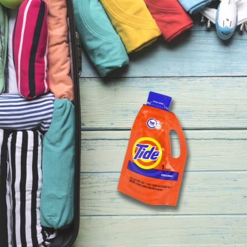 Tide Original Scent Liquid Detergent Perspective: left