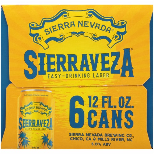 Sierra Nevada Brewing Co. SierraVeza Easy-Drinking Lager Perspective: left