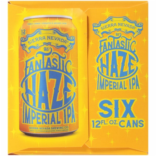 Sierra Nevada Fantastic Haze Imperial IPA Perspective: left