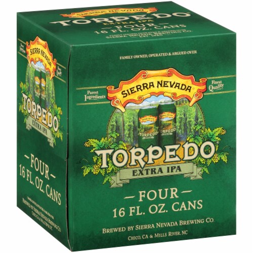Sierra Nevada Brewing Co. Torpedo Extra IPA Perspective: left