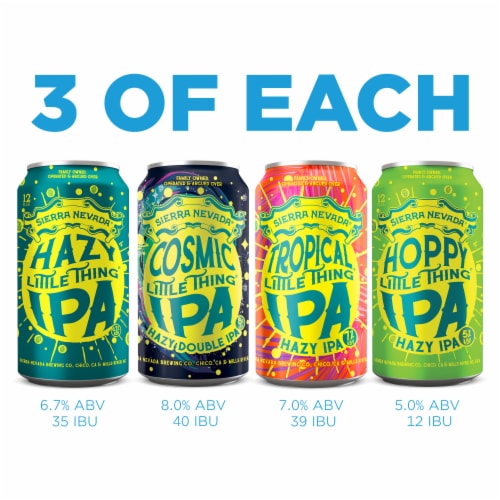 Sierra Nevada Little Things Hazy IPA Pack Perspective: left