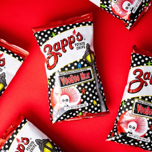 Zapp's® Voodoo Heat New Orleans Kettle Style Potato Chips Perspective: left