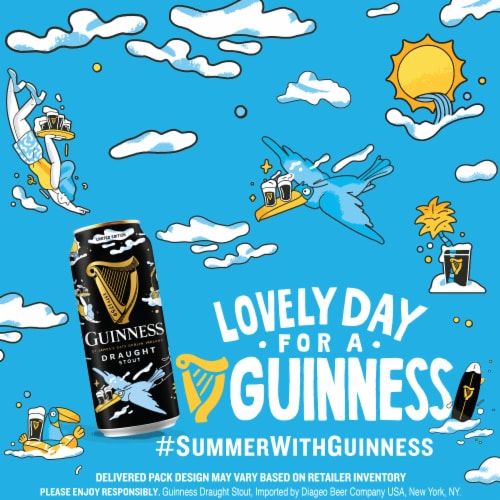 Guinness™ Draught Stout Beer Perspective: left