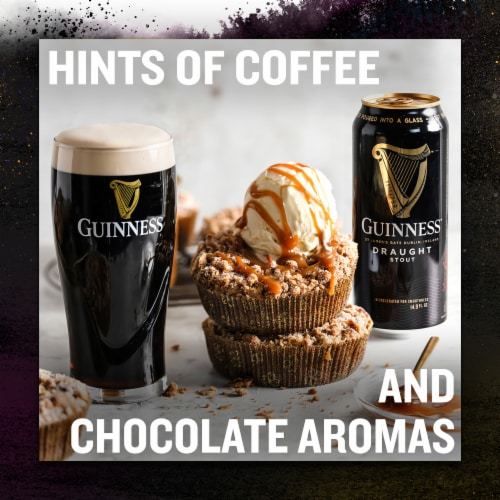 Guinness Draught Stout Beer Perspective: left