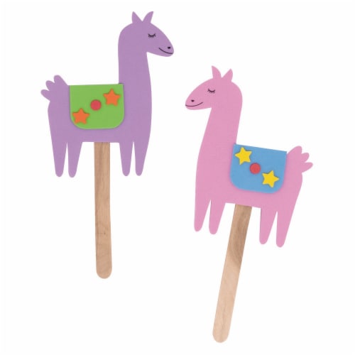 Crayola Kit - Lama Stick Puppets Perspective: left