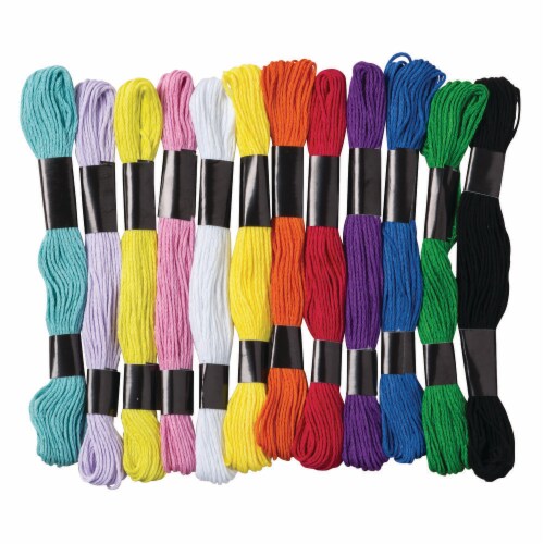 Crayola Embroidery Thread - Assorted Perspective: left