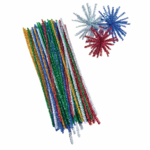 Crayola Sparkle Stems - 100 Pack - Assorted, 12 in - Fred Meyer