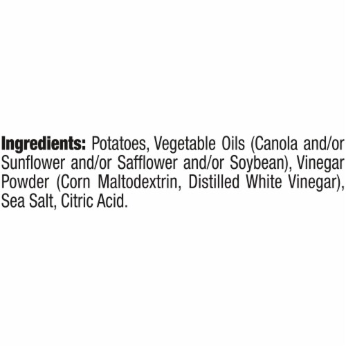 Kettle Brand Potato Chips, Salt & Vinegar Kettle Chips, 5 Oz Perspective: left