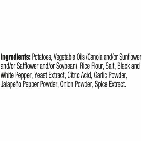 Kettle Brand Potato Chips, Krinkle Cut, Salt & Fresh Ground Pepper Kettle Chips, 1.5 Oz Perspective: left