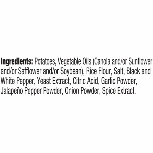 Kettle Brand Potato Chips, Krinkle Cut, Salt & Fresh Ground Pepper Kettle Chips, 1.5 Oz Perspective: left
