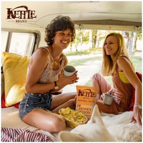 Kettle® Brand Honey Dijon Kettle Potato Chips Perspective: left