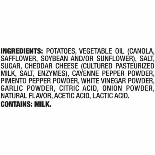 Kettle Brand Spicy Pimento Cheese Flavored Potato Chips Perspective: left
