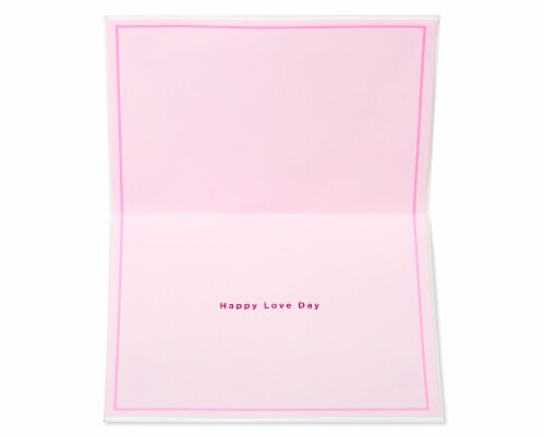 Papyrus Valentine’s Day Card (Happy Love Day) Perspective: left