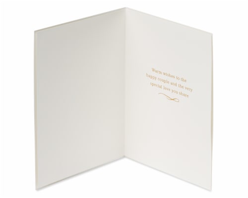 Papyrus Wedding Card for Couple (Champagne Toast) Perspective: left
