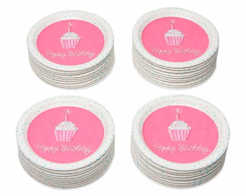 American Greetings Unicorn Paper Dessert Plates Perspective: left