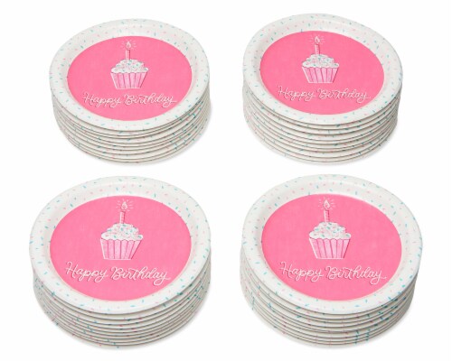 American Greetings Unicorn Paper Dessert Plates Perspective: left