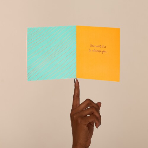 American Greetings Birthday Card (Cake Day) Perspective: left