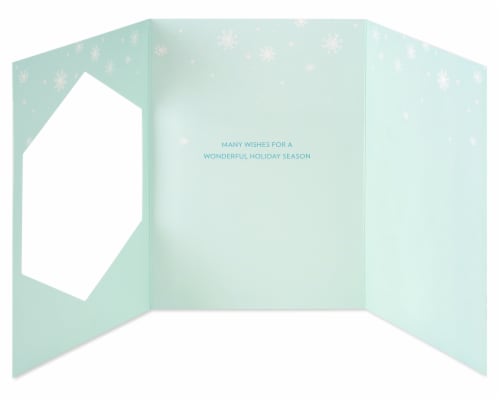 Papyrus Christmas Card (Calm & Bright) Perspective: left