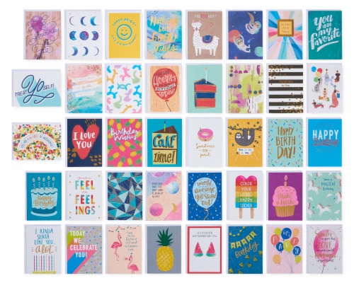 American Greetings Deluxe Birthday Greeting Card Bundle Perspective: left
