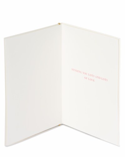 Papyrus Valentine’s Day Card (Sending Love) Perspective: left