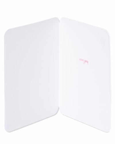 Papyrus Romantic Valentine’s Day Card (Flowers) Perspective: left