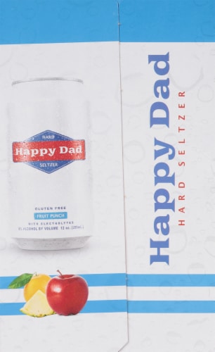 Happy Dad Punch Hard Seltzer Perspective: left